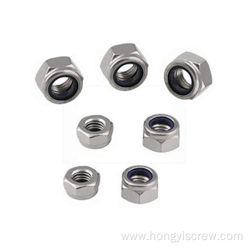 DIN982 SS304 Nylon Insert Lock style Nuts